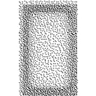 Aiphone - Encadrement avec cadre en zamak pour 2 modules