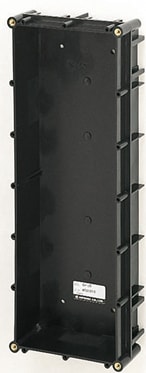 Aiphone - boite d'encastrement en ABS pour 3 modules