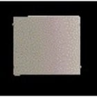 Aiphone - Façade en zamak pleine sans bouton d'appel ni perçage pour modulaire GT