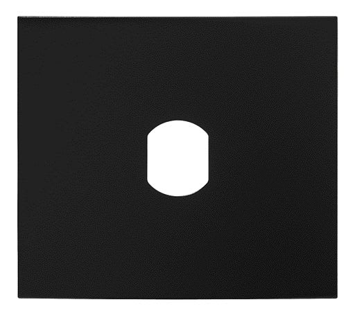 Aiphone - Façade finition noire satinée pour module VIGIK