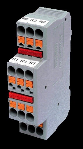 Aiphone - Connecteur de distribution pour les bus audio gamme GT fixation sur RAIL DIN