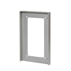 Aiphone - Visière anti-pluie en aluminium anodisé, pour 1 façade d'encadrement 2 modules