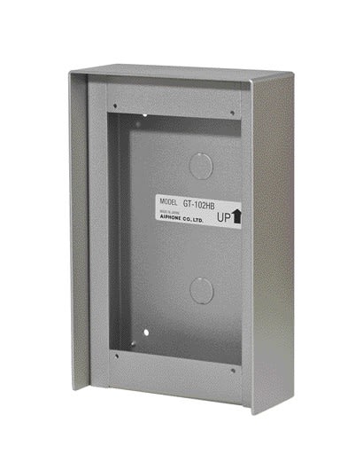 Aiphone - Cadre saillie avec visière anti-pluie pour encadrement 2 modules référence GF2F