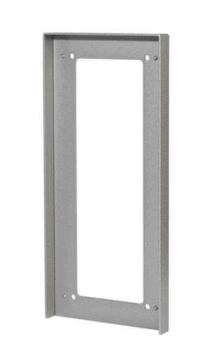 Aiphone - Visière anti-pluie en aluminium anodisé, pour 1 façade d'encadrement 3 modules