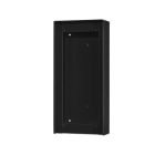 Aiphone - Cadre saillie avec visière finition noire satin pour 1 x GF3FB