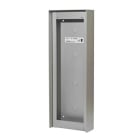 Aiphone - Cadre saillie aluminium avec visière 4 modules p/gt