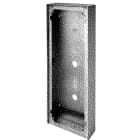 Aiphone - Cadre saillie inox avec visière 4 modules pour gtdmblvn