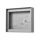 Aiphone - Cadre saillie aluminium avec visière 2 x 2 modules p/gt