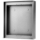 Aiphone - Cadre saillie aluminium avec visière 2 x 3 modules p/gt