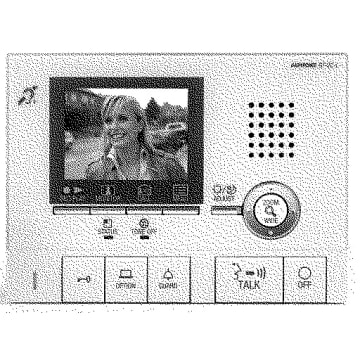 Moniteur AIPHONE GT-1M3-L Vidéo Couleur Mains Libres, écran 3.5", Boucle Magnétique, Neuf