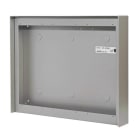 Aiphone - Cadre saillie aluminium avec visière 3 x3 modules p/gt