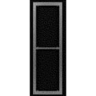 Aiphone - Façade d'encadrement en zamak, pour installation de 4 modules GT