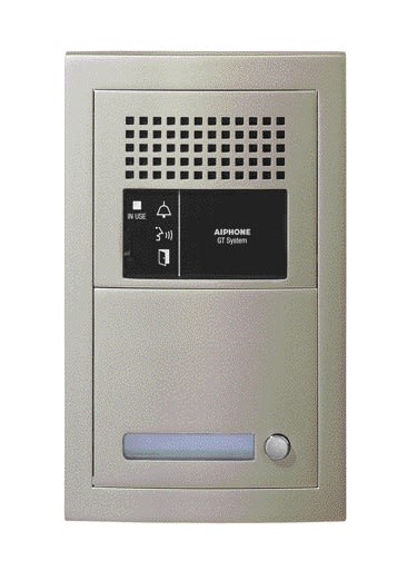 Aiphone - Platine audio modulaire 1 bouton d'appel, résistante au vandalisme