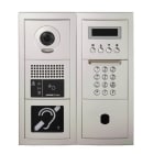 Aiphone - Platine vidéo modulaire à défilement avec boucle magnétique & emplacement VIGIK+