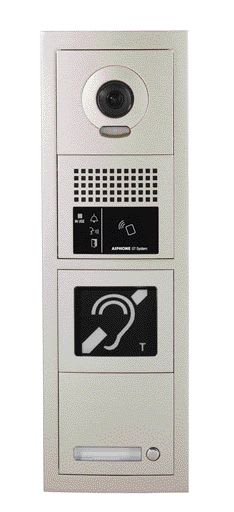 Aiphone - Platine vidéo modulaire 1bp & boucle magnétique