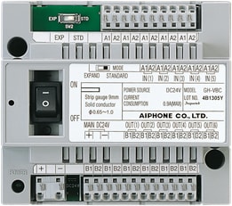 Aiphone - Centrale vidéo pour le système GT, fixation sur rail DIN 7 modules ou par vis