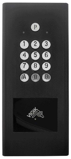 Aiphone - Clavier codé avec gestion des codes en temps réel - or