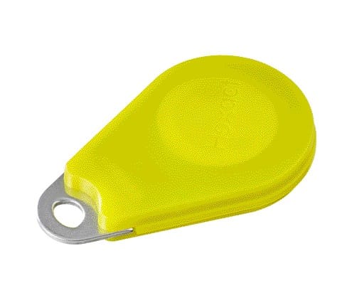 Aiphone - Badge M. L. JAUNE, détect. 1 m, prog. HEXACTWEB, pile incluse-Délai 3  semaines