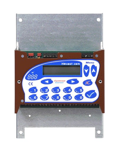 Aiphone - Centrale de gestion VIGIK+ / 2 entrées avec afficheur & clavier de programmation