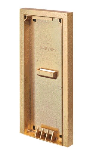 Aiphone - Cadre saillie sans visière pour HEACTRORV3, finition dorée - Délai 4 semaines