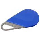 Aiphone - Badge hexact type porte cle bleu
