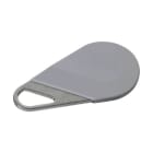 Aiphone - Badge hexact type porte clé de couleur gris