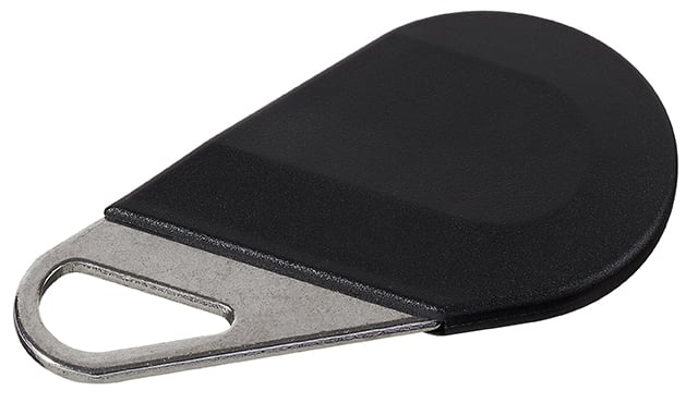 Aiphone - Badge hexact type porte cle de couleur noir
