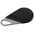 Aiphone - Badge hexact type porte cle de couleur noir