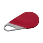 Aiphone - Badge résident couleur rouge pour HEPLUSV3 et HEXACOMGSMV3, format porte-clé