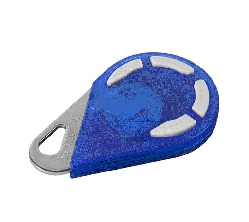 Aiphone - Emetteur bi technologie hexact 4 canaux 868mhz bleu
