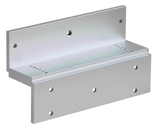 Aiphone - Jeu d'équerres ajustables en Z pour I400B, pour portes tirantes ou poussantes