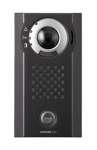 Aiphone - Platine SIP vidéo IP 1 BP, résist. vandalisme, alu. saillie, pictos et synthèse