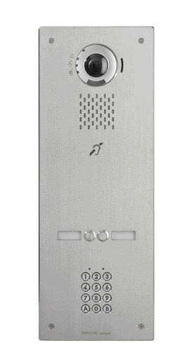 Aiphone - Plat. vid. IP enc. 2BP, clavier, SIP, picto, synthèse & b. m. - Délai 5 semaines