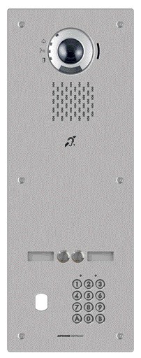 Aiphone - P. vid. IP enc. 2BP, clav. trou VIGIK+, SIP, picto, synt. b. m.-Délai 5 semaines