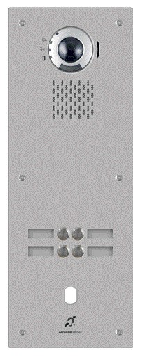 Aiphone - Plat. vid. IP enc. 4BP, trou VIGIK+, SIP, picto, synt., b. m. - Délai 5 semaines