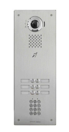 Aiphone - Plat. vid. IP enc. 4BP, clavier, SIP, picto, synthèse & b. m. - Délai 5 semaines