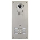 Aiphone - Platine video enc. 6 bp ip-sip, inox, pictos, synthese vocale, boucle magnetique