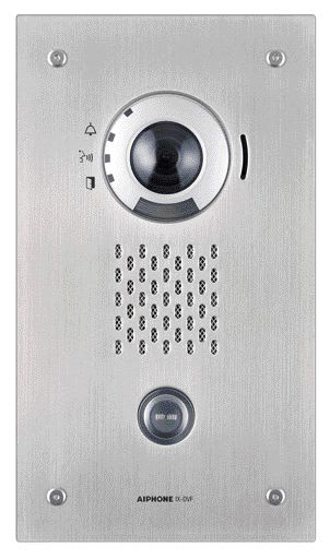 Aiphone - Platine vidéo encastrée résistante au vandalisme 1 bp ip/sip Façade inox