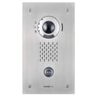 Aiphone - Platine vidéo encastrée résistante au vandalisme 1 bp ip/sip Façade inox