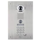 Aiphone - Plat. v. enc. 1bp ip/sip,inox,access,pictos,s. vocale,boucle m, clavier codé