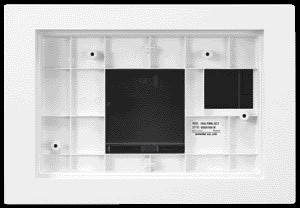 Aiphone - Boîtier d'encastrement pour IXG2C7L en ABS blanc avec cadre de finition fourni