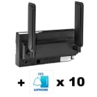 Aiphone - Pack 1 passerelle IP / GSM et 10 licences pour renvoi sur application IXG