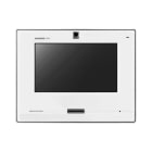 Aiphone - Poste maître vidéo IP blanc, mains libres, compatible SIP, écran tactile 7''