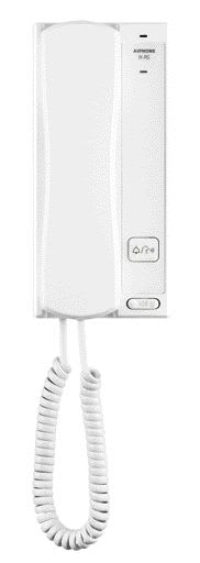 Aiphone - Poste audio secondaire blanc ip /sip sur combiné avec ouverture porte