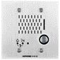 Aiphone - Platine audio encastrée inox 1 bp ip/sip hauteur 120 mm