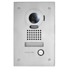 Aiphone - Platine vidéo inox encastrée avec porte-étiquette rétro-éclairé, IP54 et IK07