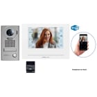 Aiphone - Kit vidéo platine saillie avec moniteur écran 7 avec module wifi intégré