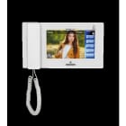 Aiphone - Moniteur JP4MED, b. magnétique, conversation mains libres ou combiné, mémoire