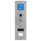 Aiphone - Platine vidéo inox enc. 2bp, synthèse vocale, pictos & boucle magnétique pour jp