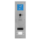 Aiphone - Platine vidéo inox enc. 4bp, synthèse vocale, pictos & boucle magnétique pour jp